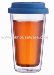 350ml double wall glass