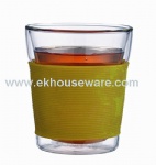 260ml double wall glass