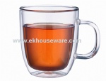 330ml double wall glass